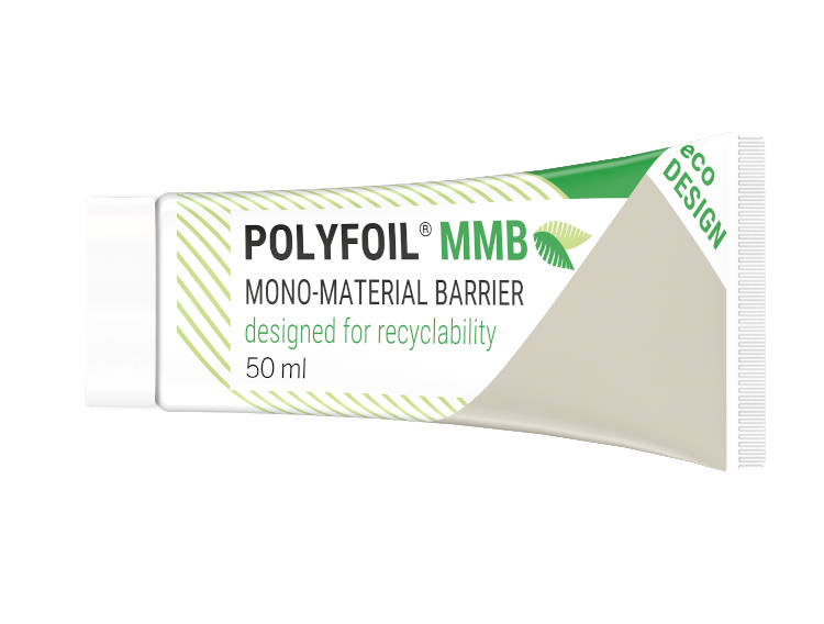 Neopac introduces mono-material barrier tubes with HDPE Caps 