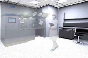 New 800 sqm microbiology quality laboratory at Aenova Latina site