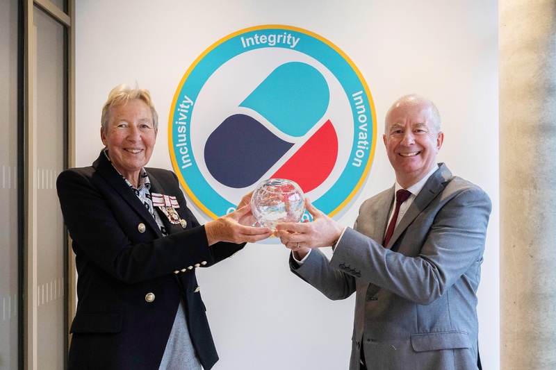 New biology centre opened by HM Lord-Lieutenant of Cambridgeshire