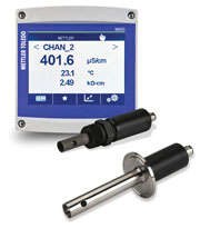 New conductivity sensor with in-line calibration
