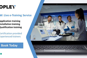 New e-Training service from Copley for pharmaceutical testing 
