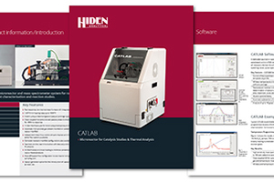 New literature information for the Hiden CATLAB-PCS combined microreactor and mass spectrometer system