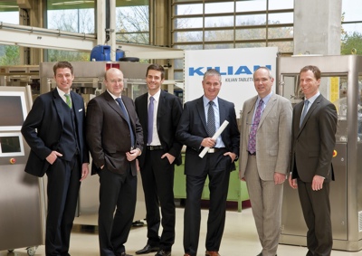 New management team at the helm of Kilian Tableting