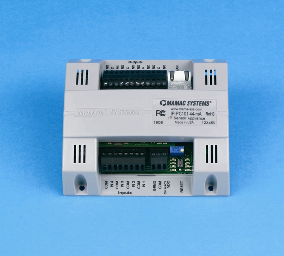 New web browser based sensor appliance