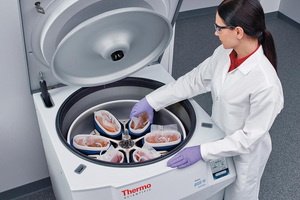 Next-generation centrifugation bioprocess container enables closed-system handling of critical sterile liquids