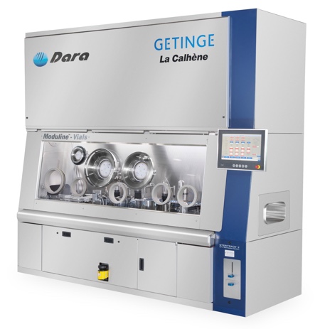 NJM Packaging offers Dara Moduline aseptic filling system inside an isolator