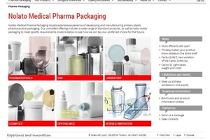Nolato Medical Pharma Packaging launches new website