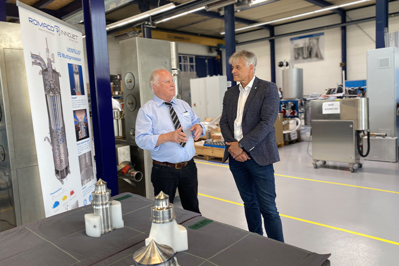 Open day at Romaco Innojet