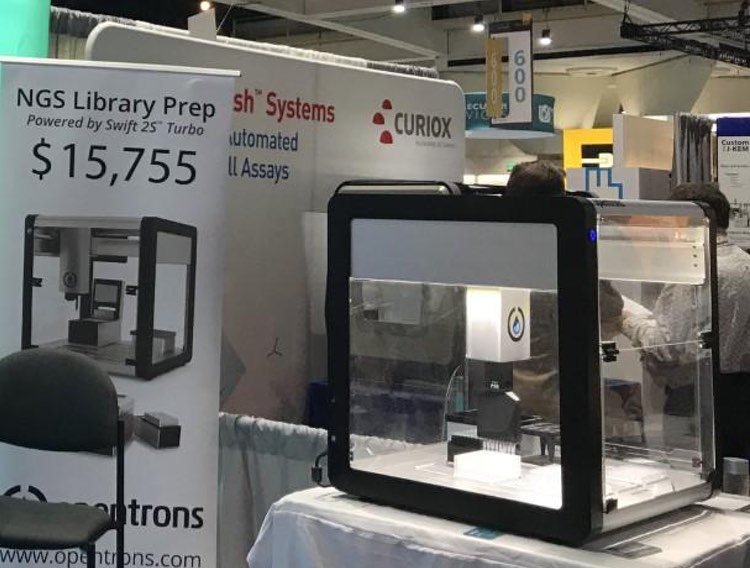 Opentrons and Swift project results in fully automated NGS workstation