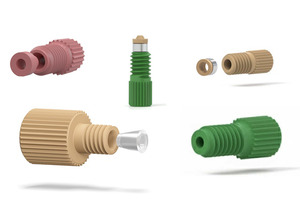 Optimised fittings for microfluidic systems