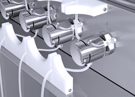 Peristaltic pump fills sensitive drugs safely