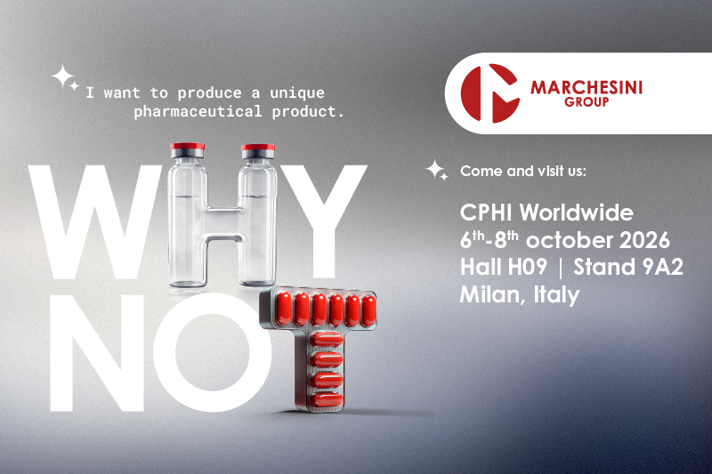 Pharma, aseptic and digital: Marchesini Group Solutions at CPHI 2026