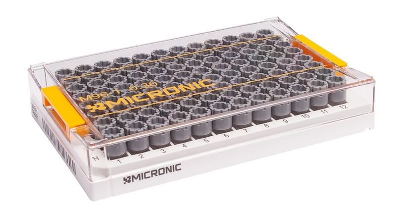 Prepare assay plates directly from 2D coded tubes