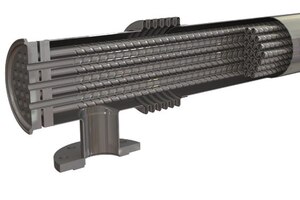 Preventing product contamination with double tube plate heat exchangers