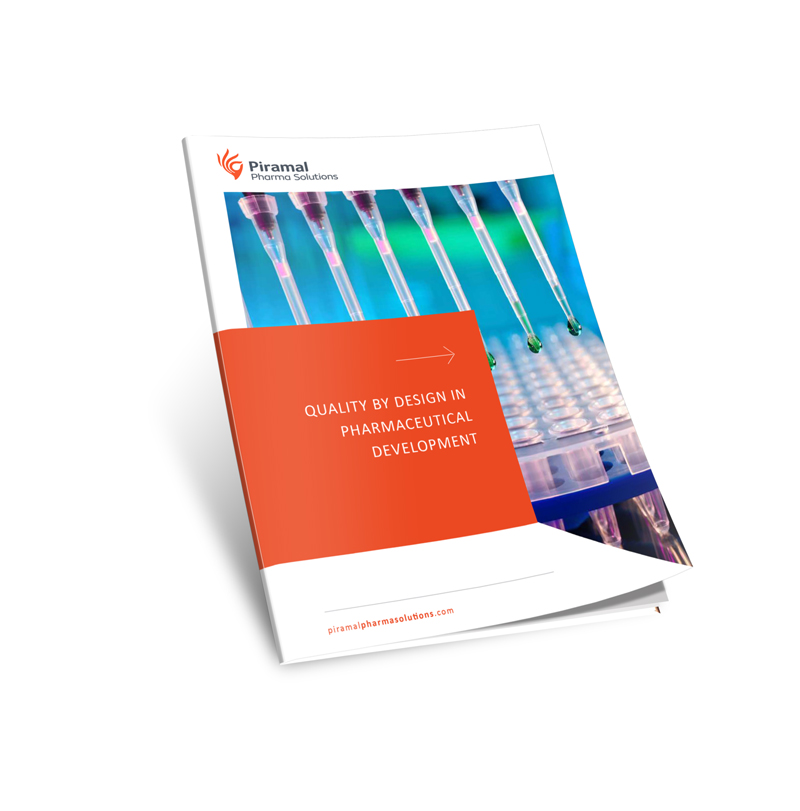 Quality by design in pharmaceutical development