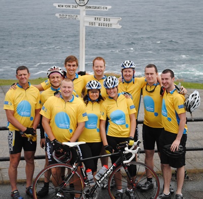Quantum convoy covers 1,000 miles for cancer 