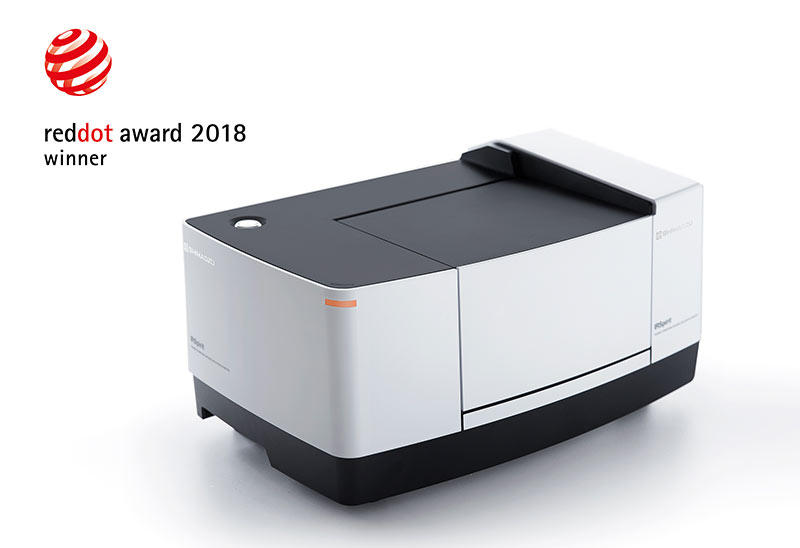 Red Dot Award for Shimadzu's high design quality