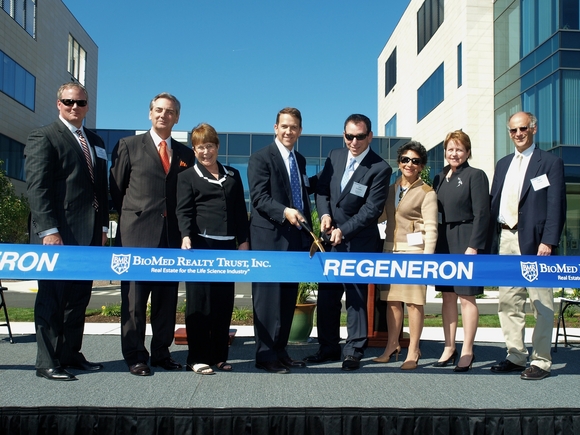 Regeneron opens new hq and research facility