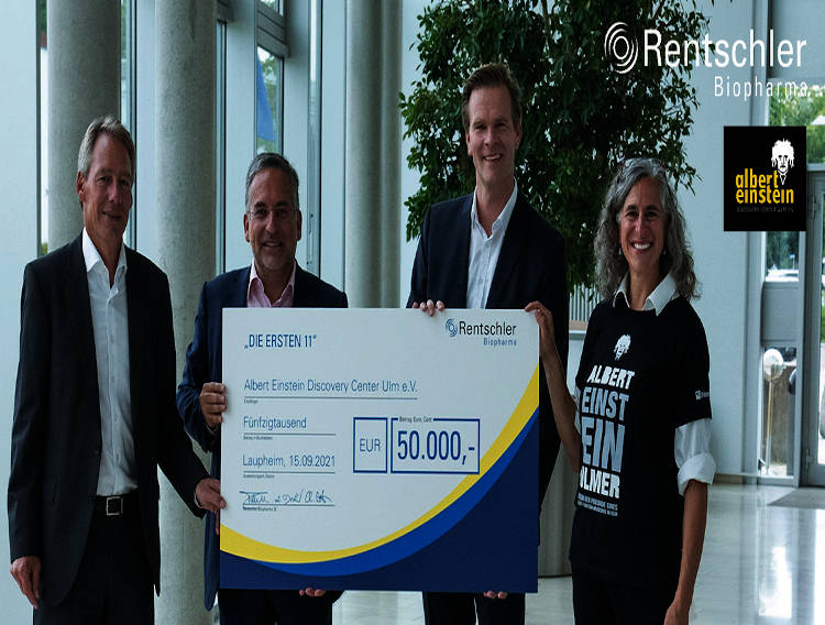 Rentschler Biopharma supports construction of Einstein centre