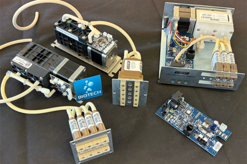 Replacing discontinued OEM degasser modules