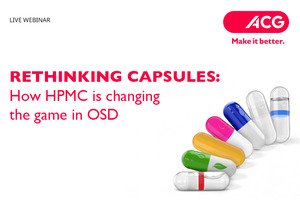 Rethinking capsules: How HPMC is changing the game in OSD - WEBINAR NOW ON DEMAND