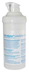 Rieke repackages Ultrabase cream 500g in a convenient pump dispenser