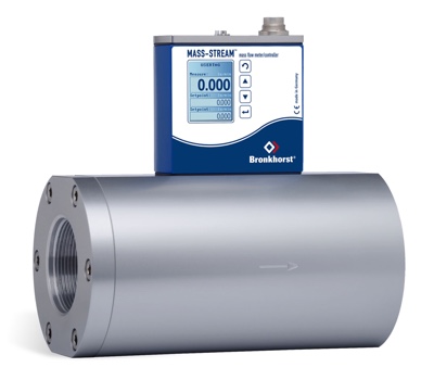 Robust mass flow meters and controllers for gases