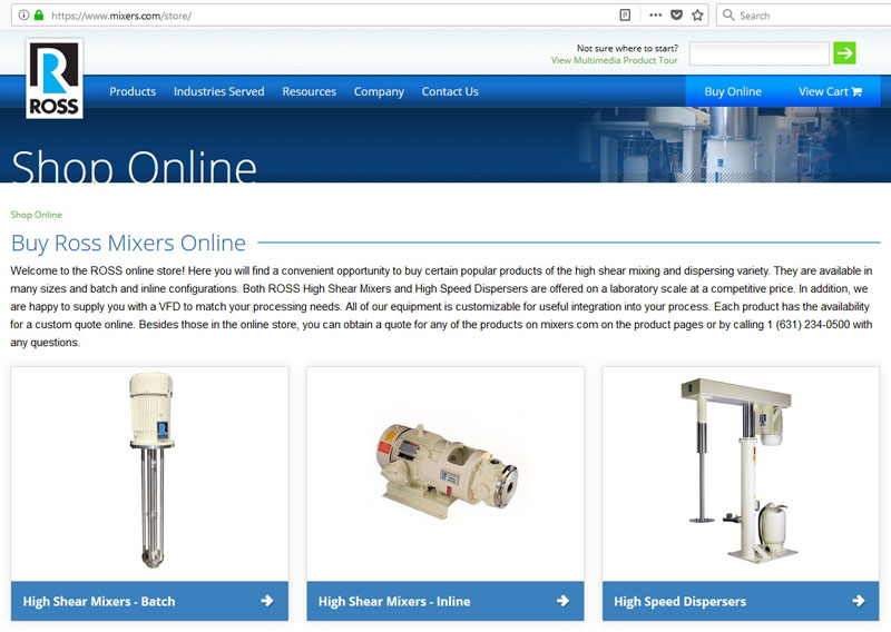 ROSS opens online store