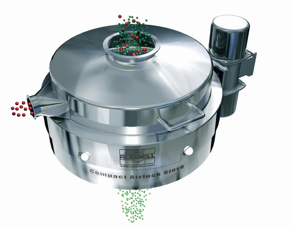 Russell Finex receives patent for inflatable clamping system