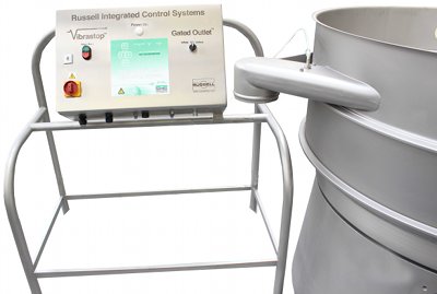 Russell Gated Outlet controls screening operations