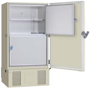 Sanyo dual-cooling freezer provides sample security