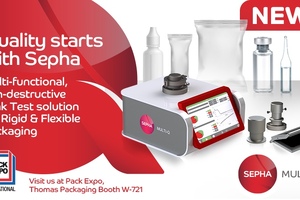 Sepha to launch multi-functional leak test system at Pack Expo