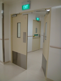 Specify GRP doors or risk contamination