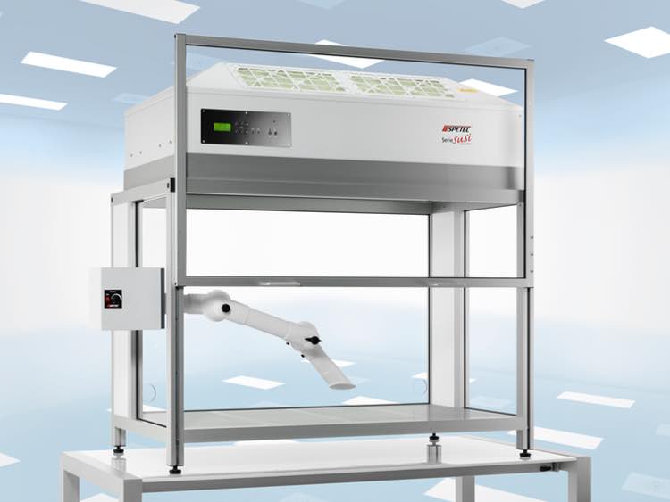 Spetec introduces cleanroom box with integrated extraction