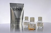 SplitKits for trypsin-free cell harvesting