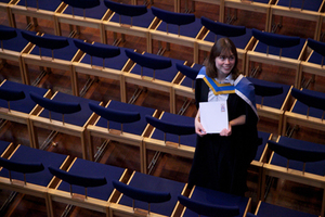 Student becomes first recipient of Strathclyde University degree with GSK
