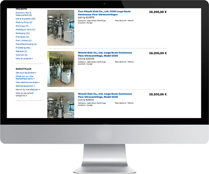 Surplus R&D and formulation equipment available