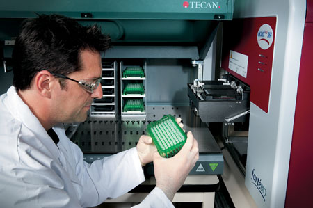 Tecan and ForteBio automate label-free assays for bioprocess and drug discovery applications