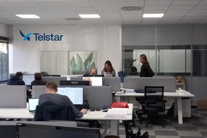 Telstar reveals modernised office in Italy