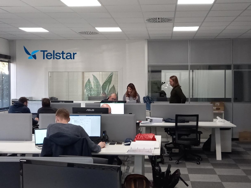 Telstar reveals modernised office in Italy