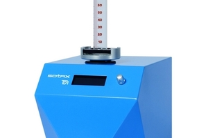 Test tap density with Sotax TD 1