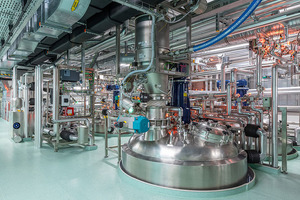 The design and modularisation of API synthesis plants