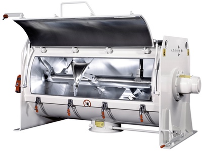 The FKM 600D Ploughshare batch mixer for bulk goods