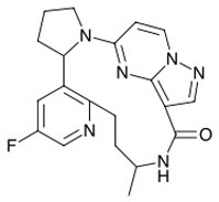 Therapeutics: anticancer agent: larotrectinib