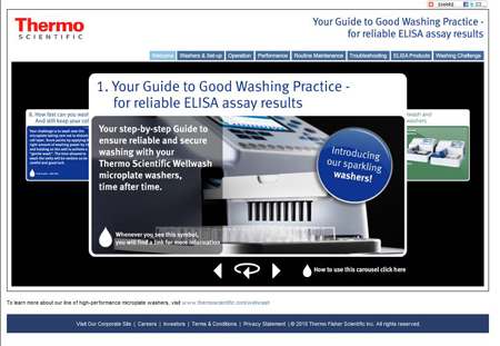 Thermo Fisher Scientific introduces guide to good washing practice