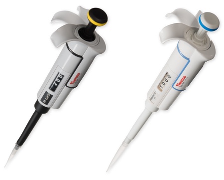Thermo Scientific enhances Finnpipette pipetting systems to improve comfort 