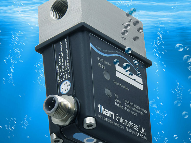 Titan creates the ultrasonic flowmeter for process measurement and monitoring