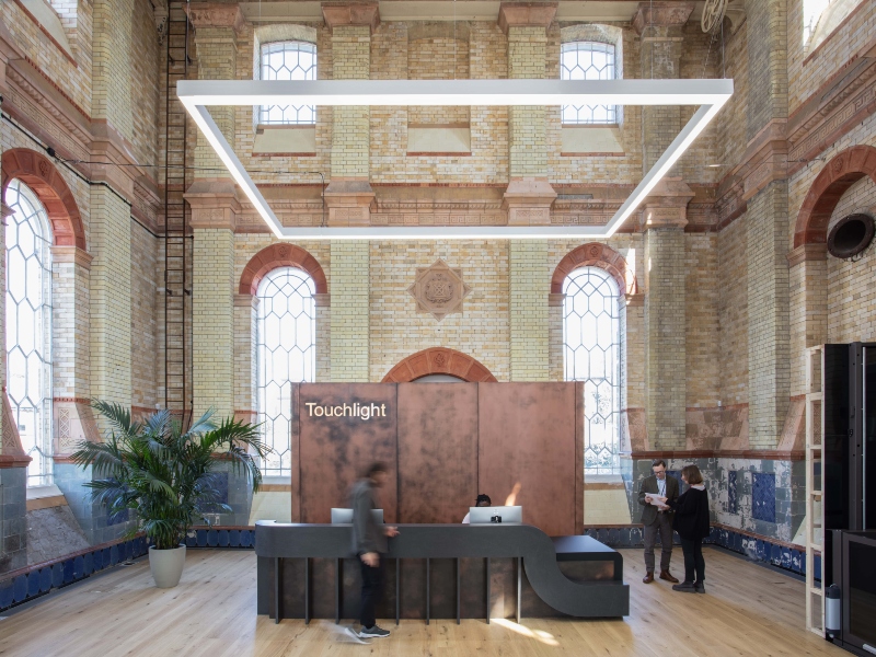 Touchlight creates giant London DNA manufacturing facility