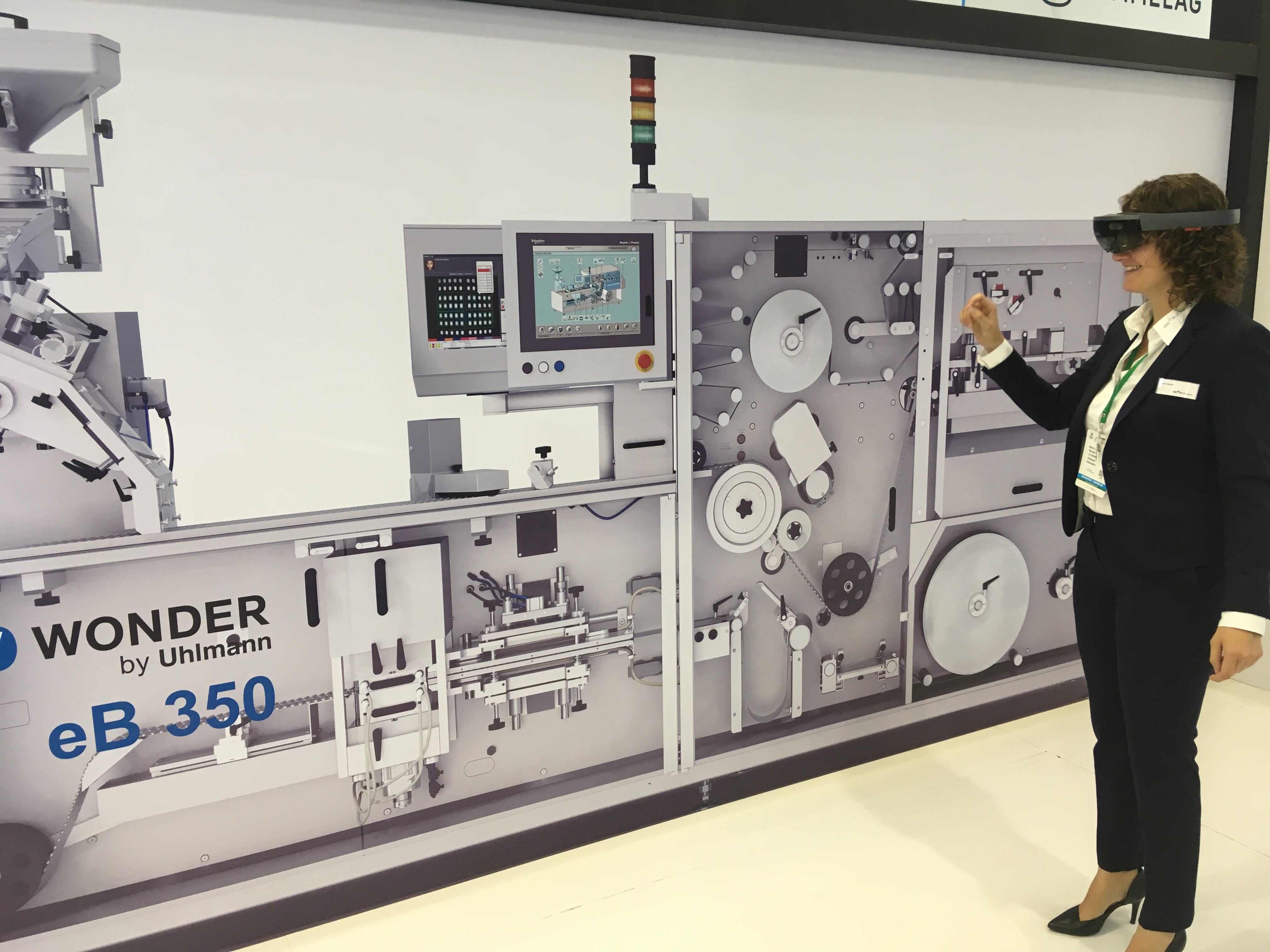 Uhlmann presents augmented reality solution at Andina Pack 2017