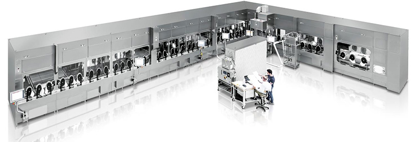 Vaccine manufacturing lines from a single source